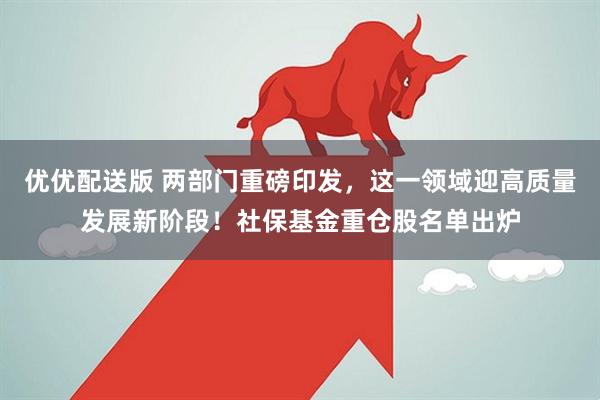 优优配送版 两部门重磅印发，这一领域迎高质量发展新阶段！社保基金重仓股名单出炉