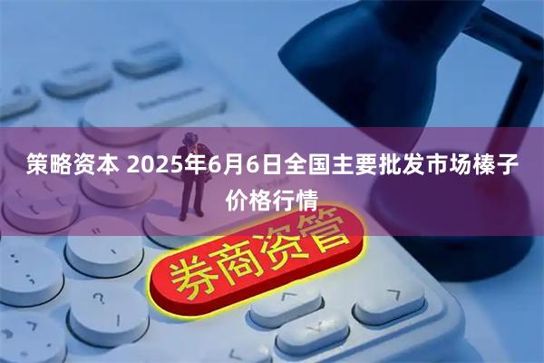 策略资本 2025年6月6日全国主要批发市场榛子价格行情
