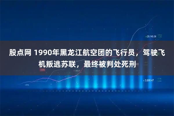 股点网 1990年黑龙江航空团的飞行员，驾驶飞机叛逃苏联，最终被判处死刑